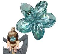 Hawaiian Hair Clip, Electroplate Tropical Flower Hairpin, Beach Tropical Flower Hairpin for Beach, Pool, Vacation Outfit, Stylish Hair Accessory for Summer, Elegant Floral Hairpin
