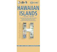 Hawaiian island. 1:200 000 / 1:400 000: Hawaii (Big Island), Kilauea Caldera, Hilo, Molokai, Lanai, Maui, Kahoolawe, Wailuku & Kahului, Hawaiian ... / water-repellent / write-on/wipe-off surface