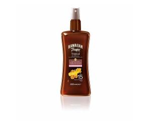 Hawaiian Tropic Coconut & Guava Dry Oil SPF15 Spray 200ml
