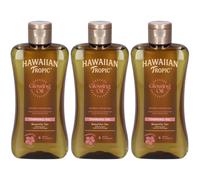 Hawaiian Tropic Glowing Oil Olio Abbronzante 3x200 ml