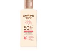 Hawaiian Tropic Glowing Protection Sunscreen Lotion latte abbronzante SPF 50 75 ml