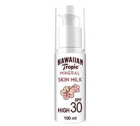 Hawaiian Tropic Mineral Skin Nourishing Milk SPF30 lozione solare resistente all'acqua con un profumo esotico 100 ml