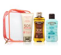 Hawaiian Tropic Trio - crema solare viso, olio e doposole 50ml, 60ml, 50ml