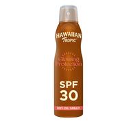 Hawaiian Tropic Olio Secco Spray Protettivo Illuminante, Resistente all'Acqua co