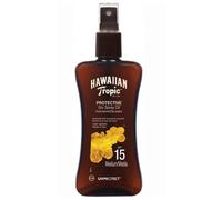 Hawaiian Tropic Protective Dry Spray Oil Spf15 Medium 200ml