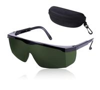 Hawdows Occhiali Protettivi Luce Pulsata, Occhiali di Protezione Laser 200-2000nm, Occhiali Laser Depilazione, Protezione UV, Occhiali Laser Protezione per La Bellezza Della Casa - Verde
