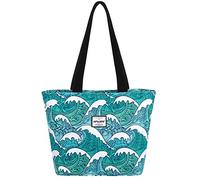 HAWEE Donna Tote con Zip Grande Tracolla Casual Mano Moda Spalla Impermeabile Borsa della Spesa Leggera Borsetta per Quotidiano Vita Scuola Lavoro Spiaggia