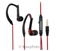 HAWEEL AURICOLARE FITNESS STERE ORIGINALE CUFFIE RED SUPPPORTO ORECCHIO 78EBD6A