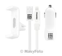 HAWEEL KIT SUPPORTO BOCCHETTA AUTO E CARICABATTERIE ORIGINALE HWL-3081W 78E573A
