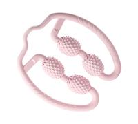 HAWILLOSCH 1 Pc massaggiatore yoga shiatsu collo massaggiatore a per gomiti cassettiera attrezzi palestra attrezzatura palestra massaggiatore rilassante muscolare AbS rosa