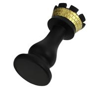 HAWILLOSCH 1 Pezzo Ornamenti Di Scacchi Figurine Di Scacchi Figurina Internazionale Di Scacchi Adornare Il Desktop Di Casa Arredamento Per La Casa Chic Statue Di Cantinetta Nero Resina