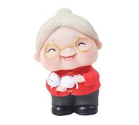 HAWILLOSCH 1 Pz Decorazione per Torte con Scultura e Nonna Cake Topper per Compleanni e Matrimoni Accessorio per Feste con Design Cartoon Unico Effetto Visivo Accattivante e Materiale