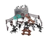 HAWILLOSCH 1 Set figure di soldati resistenti all'usura soldatini resistenti all'usura interessanti figure di soldati di soldato per piccolo di soldato plastica