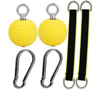 HAWILLOSCH 1 Set Impugna La Palla Da Allenamento Tirare Su Le Impugnature Fitness Impugnature Per Palestra Attacco Barra Per Trazioni Allenatore Di Pull-up Presa Acciaio Inossidabile