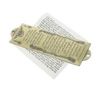 HAWILLOSCH 1 Set Rotolo della mezuzah ebraica mezuzah a casa mezuzah Appeso Simbolo ebraico della Porta Religioso Arredamento retrò mezuzà di Decorazione mezuzah di Preghiera