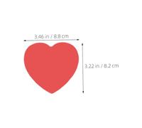 HAWILLOSCH 108 Pezzi Cuori Carta Colorati Sagome Cuore Fustellate Decorazioni Didattiche e Artigianali per Scuola Festa e Attività Creative