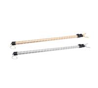 HAWILLOSCH 2 pezzi Asta Telescopica in Alluminio per Balcone Estensibile per Stendere Vestiti Leggera e Resistente con Elevata Capacità di Carico per Asciugare Abiti e Raggiungere Oggetti