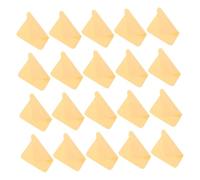 HAWILLOSCH 20 Pz panno scamosciato rimuovi graffi per occhiali panni per pulire gli schermi del telefono mini spettacolo Meraviglia panno per la pulizia del panno per occhiali Yellow