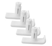 HAWILLOSCH 4pezzi Antiscivolo Per Ausili Sliders Professionali Per Walker Facili Installare e Resistenti Compatibili Diverse Strutture