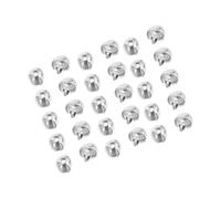 HAWILLOSCH 600 Pezzi Campana Fai da Te Mini Campane per Artigianato Campane Artigianali Campane d'Epoca Campane d'Argento Jingle Bells Artigianali Festa Casalinga Mano Ferro da Stiro Silver