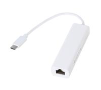 HAWILLOSCH Adattatore USB Type C Ethernet con Hub Porte USB per Smartphone e Expander OTG per Mouse Tastiera e Storage Stabile e Veloce per Plus Note