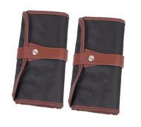 HAWILLOSCH Astuccio Portapenne in Tela Con 2 Astucci Portapenne 36 Matite Custodia Portapenne Per Studenti Realizzato Per Larte