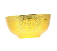 HAWILLOSCH Ciotola Di Plastica Squisita Per Offerte Ciotola Buddista Decorativa Da Uso Tazza Dorata Funzionale e Durevole Per Usi Creativi Per Cibo Buddista Riutilizzabile