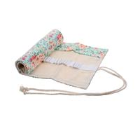 HAWILLOSCH Pencil Roll up Bag Per Penne e Matite Colorate Astuccio Organizzatore Tela Con Capacità Per Artisti e Studenti Facile Da Trasportare e Riporre Design Salvaspazio