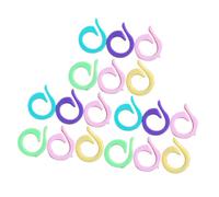 HAWILLOSCH Set 120 Anelli per Lavorare a Maglia e Segnapunti Uncinetto Multicolore, Accessori per Maglieria per Conteggio Punti, Indicatori Piccoli per Scialli, Maglioni e Ricamo