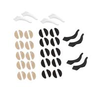 HAWILLOSCH - Set Di Copriocchiali in Silicone Ganci Per Occhiali Per Studenti Naselli Comodi