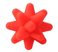 HAWILLOSCH stella fitness palla massaggio supporto per il polso da palestra palla fitness spalliera mano tiene la palla mano tiene la sfera della fascia Gel di silice rosso