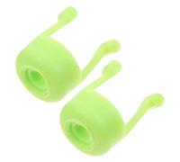 HAWILLOSCH Supporto in Silicone Per Collirio 2 Pezzi, Guida Portaflaconi Portatile Leggera Per Uso Domestico e Esterno, Aiuto Pratico Per Applicazione Occhi Precisa e Senza Sprechi