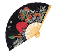 HAWILLOSCH Ventilatore Ventaglio Pieghevole di Carta Sfondo Muro Decorazione Giapponese Ventilatore della Mano Ventagli Pieghevoli di Seta Fatto A Mano Ventaglio Pieghevole Ventaglio