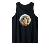 Hawk guarda il uccello rapace regale birdwatching Canotta