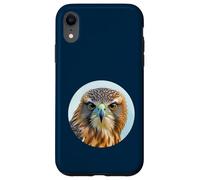 Hawk guarda il uccello rapace regale birdwatching Custodia per iPhone XR