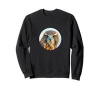 Hawk guarda il uccello rapace regale birdwatching Felpa