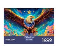 Hawk in FlightExpert-Level Jigsaw Puzzles for Adults A 1000-Piece (Advanced) Set of Seemingly Impossible, Hard, And Extremely Difficult Challenging Puzzle Educational Games - The Ultimate Test And Gi