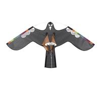 HAWK KITE, Scarer di uccelli - Cometa per uccelli piumati riflettenti - Real Falco per prevenire uccelli nocivi che aquiloni nei prodotti di prevenzione degli uccelli del per le
