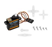 Hawk’S Work Servo 4.8G, Micro Servo Digitale per Braccio Robotico Aereo RC Elicottero Auto Barca, Motore Coreless Mini Servo per STEM e Raspberry Pi Progetto (Emax ES 9051 II)
