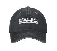 Hawk Tuah Sputare Cappellini da Baseball Distressed Lavato Internet Ultima Stella Snapback cap Unisex Estate Non Strutturato Cappello Morbido