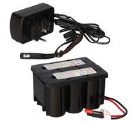 Hawker Cyclon 0819-0024 Monoblocco 12V 2,5Ah Piombo Con Spina + Caricatore per