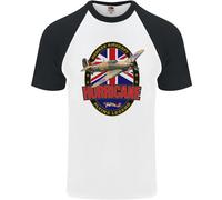 Hawker Hurricane Flying Legend Maglietta Baseball S/S Da Uomo