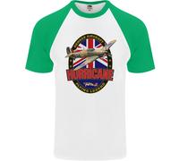 Hawker Hurricane Flying Legend Maglietta Baseball S/S Da Uomo