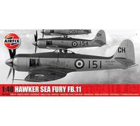 Hawker Sea Fury Fb.II Fighter 1:48 Plastic Model Kit AIRFIX