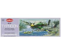 Hawker Typhoon 457mm Wingspan Flying Model Balsa Aircraft Kit from Guillow's