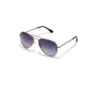 Hawkers HAWK, Occhiali da sole Unisex - Adulto, Grey Polarized · Silver Ct, Taglia unica