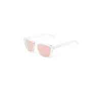 Hawkers One Sunglasses, Transparent Rose Gold X, Taglia Unica Unisex Kids