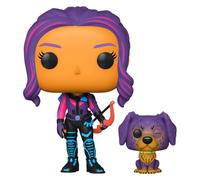 Hawkeye Kate Bishop e Lucky Black Light Pop da 3,75 pollici in esclusiva per gli