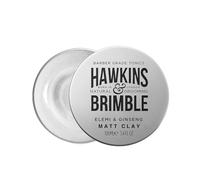 Hawkins & Brimble Matt Clay 100 ml/100,5 ml - Non Grasso Matte Hair Styling per gli uomini ammorbidisce le riparazioni, permette il restyling | Il nostro acclamato profumo di firma sottile