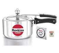 Hawkins Classic - Pentola a pressione in alluminio, 3 l - Pentola a pressione da tavolo